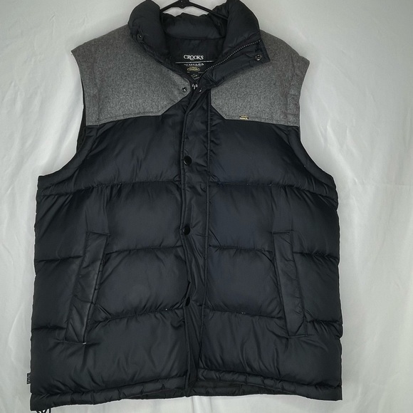 Crooks & Castles Jackets & Coats Crooks Castles Black Gray